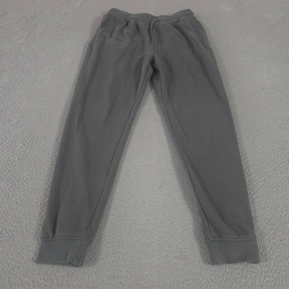 CCM Sweatpants Mens Small Gray Core Fleece Cuffed Jogger Cotton Blend Pockets